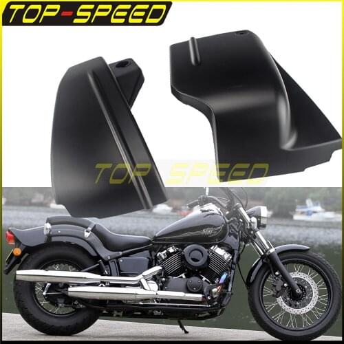 For Yamaha ABS Plastic Motorbike Side Fairing Battery Cover Protective V-Star 650 DragStar 650 XVS650 XVS650A Custom Classic