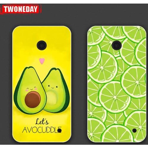 Case For Nokia Lumia 630 Cover Silicone Painted RM-978 N630 3G RM-976 RM-977 RM-974 RM-975 Phone Bags Protective Cases Nokia630