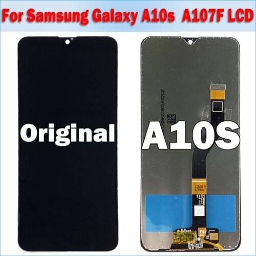 Original AMOLED LCD For Samsung galaxy A10s lcd Digitizer A107/DS A107F A107FD A107M Display with Touch Screen Digitizer