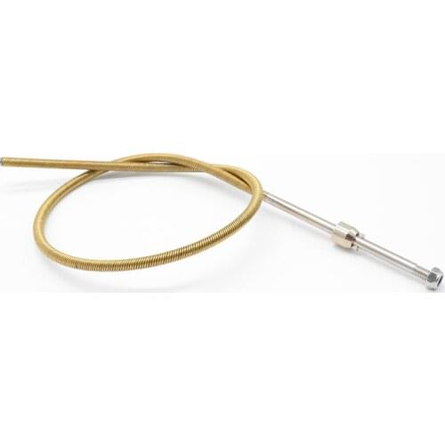 4.76mm 3/16'' Flexible Shaft Positive/Reverse Transmission Shaft Length 520mm Flex Cable With Drive Dog For RC Electric Boat