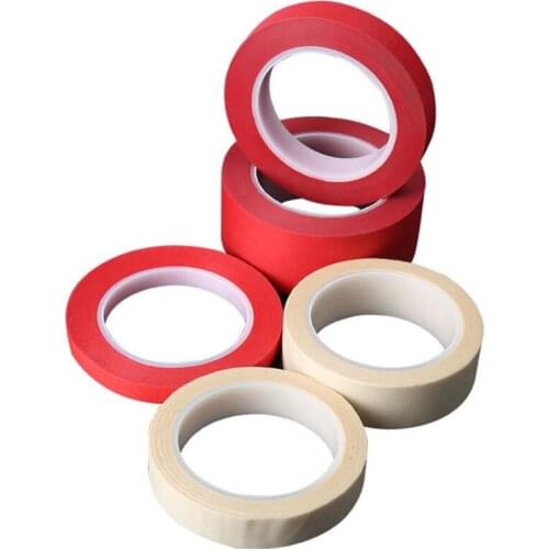 PET High Temperature Resistance Tape Insulation Red White Adhesive For Stoving Varnish/Spray Tin Electron Industry Dedicated