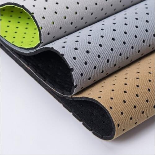 4 yards Factory direct supply punching SBR polyester composite neoprene sports protective gear bags handbags sports pockets