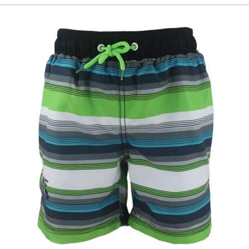 Funfeliz Boys Swimwear Striped Swimming Trunk for Boys Board shorts Kids Swimsuit 2-8 Years Quick Dry Children Swimming shorts