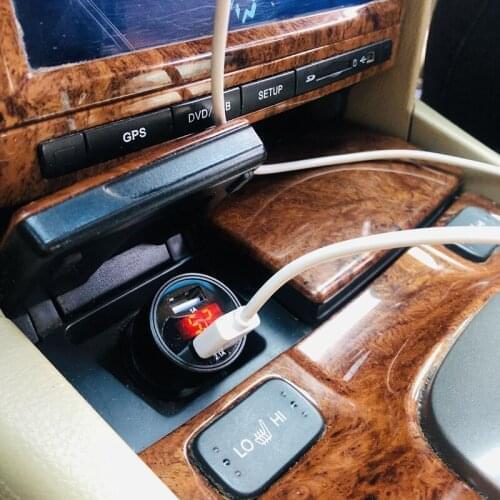 Mini Fast Charger Dual USB Car Phone Charger For Audi A5 9T A6 C7 C8 A7 4G 5G A8 D4 D5 RS 5 RS6 C6 C7 RS 7 S5 8T 9T S6 C7 S7 4G