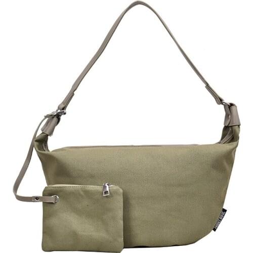 New Ins Trend Fashionable Casual Women Shoulder Bags Jananese Style Crossbody