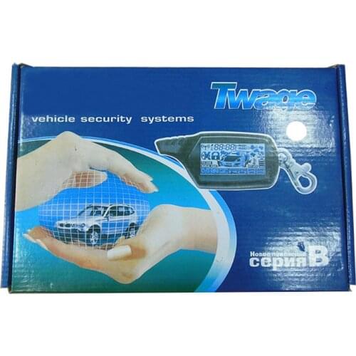 Russia version B9 Two-way car alarm system with remote engine start for starline B9 2-way car alarm system B9 free shipping