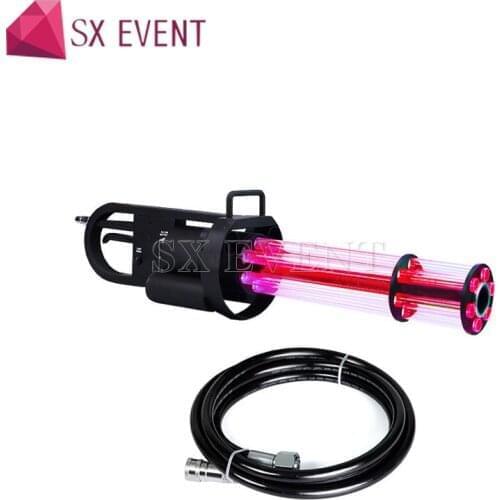 High quality LED CO2 gun for DJ party wedding and stage by handle led stage dj equipment