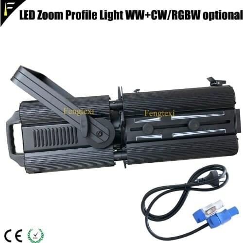 WA LED Zoom Profile Light WW+CW 3200K+5600K Performer Profile 200W For Theater/Auditorium/TV studio/Convention center/Museum