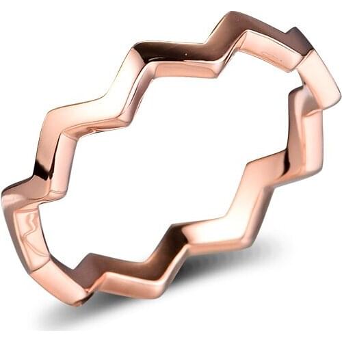 Timeless Zigzag Ring Silver Woman Rings For Jewelry Making 925 Original Silver Jewelry Make Up Woman Gift Ring