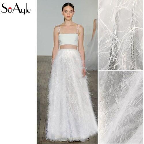 SoAyle Full Feathers A-line Evening Dresses Two-piece set Prom Dresses for Women Robe de Soiree Evening Birthday Celebrant Dress