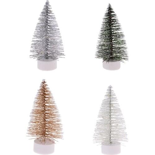 1/12 Dollhouse Miniature LED Light Christmas Tree Model Ornaments