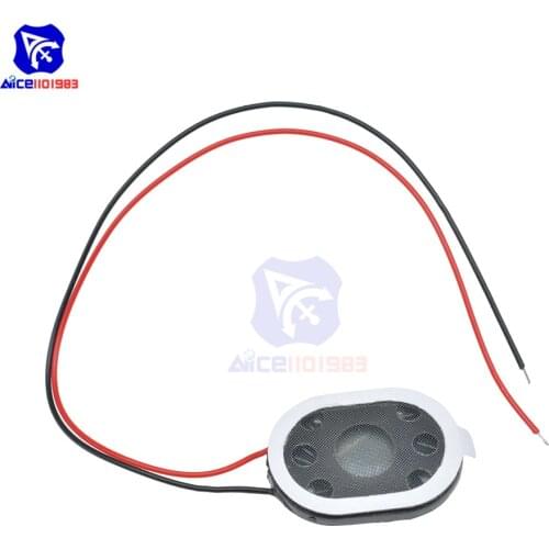 Diymore 5PCS/Lot GPS Loudspeaker 1W 8 Ohm Small Trumpet 14x20mm Loud Speaker Module with Wire