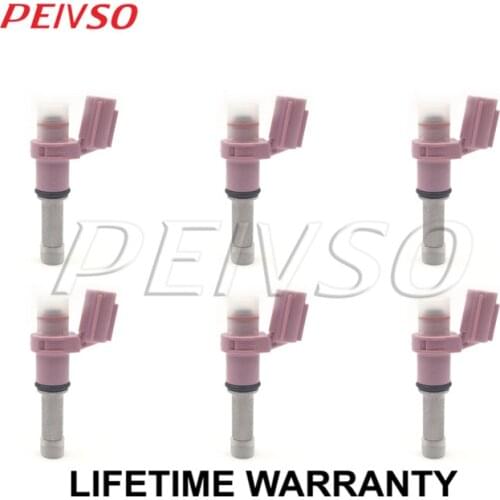 6x 23209-31070 23250-31070 fuel injector for LEXUS JP IS250/350 RC35/300H/200T IS250C GS460/430/350 3.5L 2GRFSE