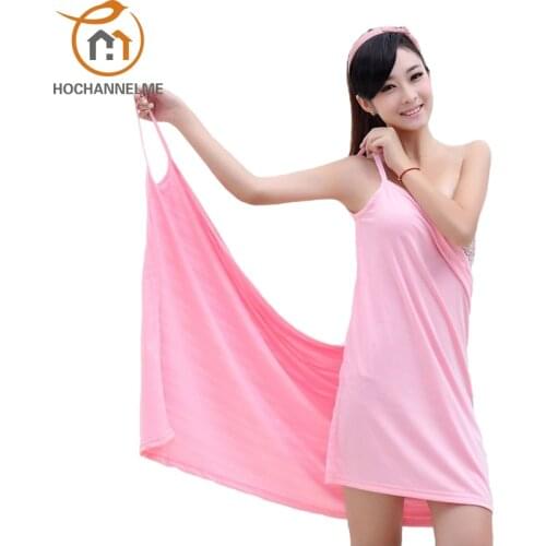 Microfiber bath towel for lady microfiber towel Beach skirt sexy magic towel bathrobes bath towels for adults