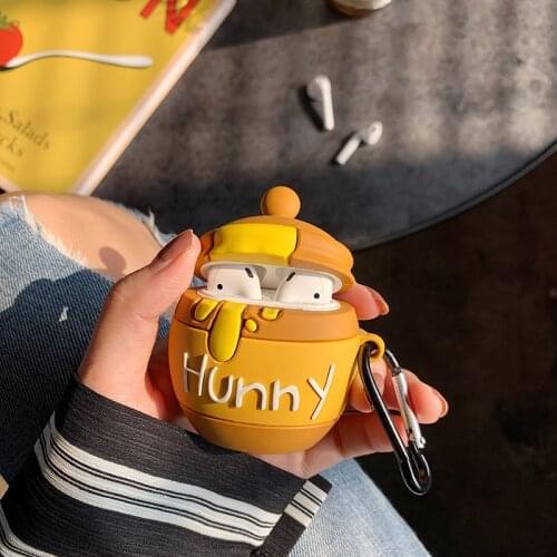 Creative Honey Pot AirPods Case Personality Cute 12 Wireless Bluetooth Earphone case