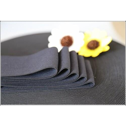 2inches 50mm width elastic webbing nylon elastic band with suede soft straps for underwear clothing bags 5meters free shipping
