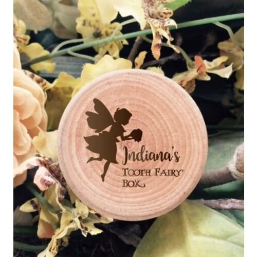 Customize tooth fairy boxes bearers with name Perfect keepsake box for baby teeth Great birthday gift party favors