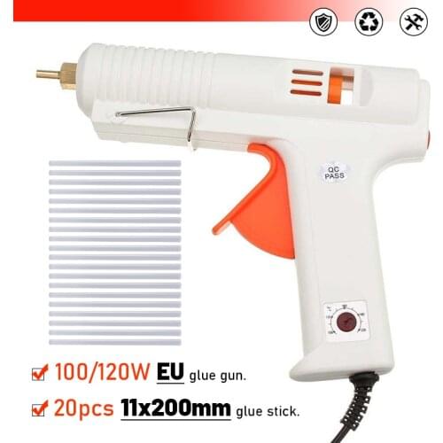 Hot Sale 100/120 w Adjustable Temperature Constant Hot Melt Glue Guns Hand Tools Heat Repair Tools Ggun