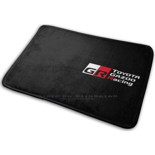 Gr Rally White Version Mat Rug Carpet Anti-Slip Bedroom Entrance Door Mat Wrc Rally Race Speed Fia World Rally Earth Path Crazy