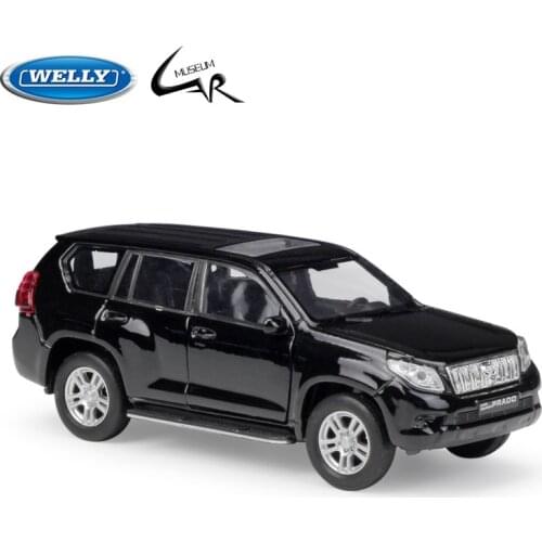 WELLY 1:36 Model Car Simulation Alloy Metal Toy Car Childrens Toy Gift Collection Model Toy Gifts Toyota Land Cruiser Prado