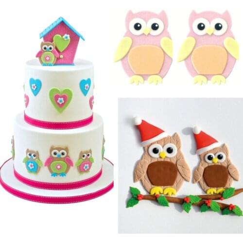 Aouke 4 piece set / cat cutter mold Sugarcraft fondant cake decoration tool chocolate fudge decoration tool