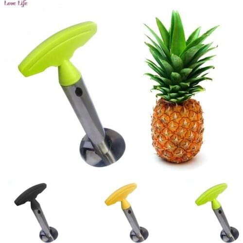 New 1pc Stainless Steel Pineapple Peeler Cutter Slicer Corer Peel Core Tools Fruit Vegetable Knife Gadget Kitchen Accessories