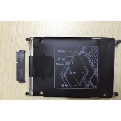 NEW SATA Hard Drive Caddy with Connector screws for HP EliteBook 2560p 2570p
