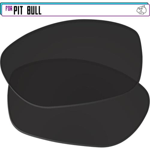 EZReplace Polarized Replacement Lenses for - Oakley Pit Bull Sunglasses - Black