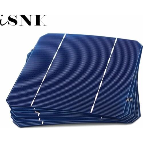 10/40/50/100pcs 125 x 125MM 2.8W Cheap Mono Solar Cells 5x5 Grade A monocrystalline PV DIY Photovoltaic Sunpower C60 Solar Panel