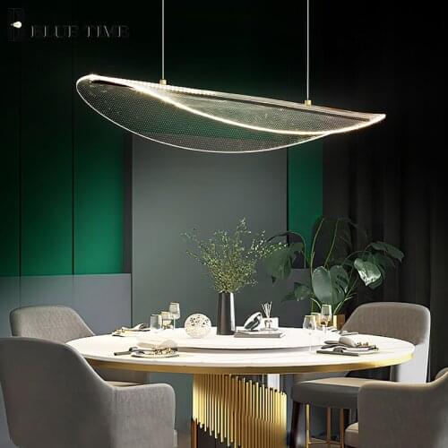 Modern Simple LED Pendant Light for Dining Room Kitchen Bar Living Room Bedroom Indoor Pendant Lamps Suspension Decor Luminaires