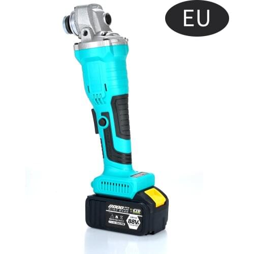 Lithium Electric Brushless Rechargeable Angle Grinder Electric Angle Grinder Home Polishing Machine Angular Finishing Grinder