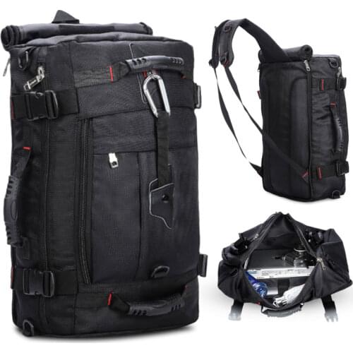 40L Waterproof Travel Backpack Men Multifunction Practical Laptop Backpacks Women Large Capacity Outdoor Camping Luggage Bag