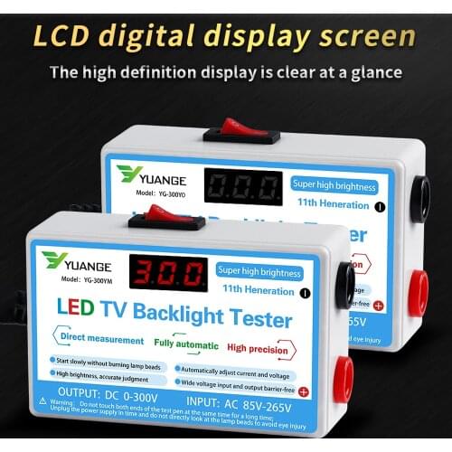 0-300V Output LED Lamp and TV Backlight Tester Multipurpose LED Strips Beads Test Tool Measurement Instruments NEW LED Tester