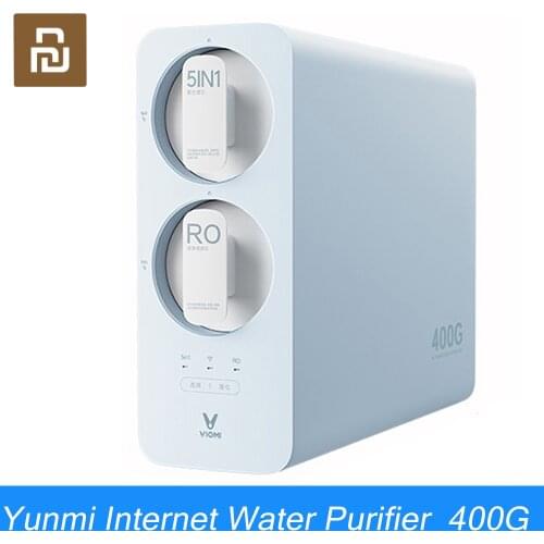 Youpin VIOMI Blues Kitchen-under 400G Water Purifier Household Direct Drinking Water Purifier Reverse Osmosis RO Water Purifier