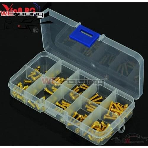 1Set High Strength Screw Assembly Level Flat Head/Round Head/Screws Kit for RC Models Car/Boats Fastener Accessories