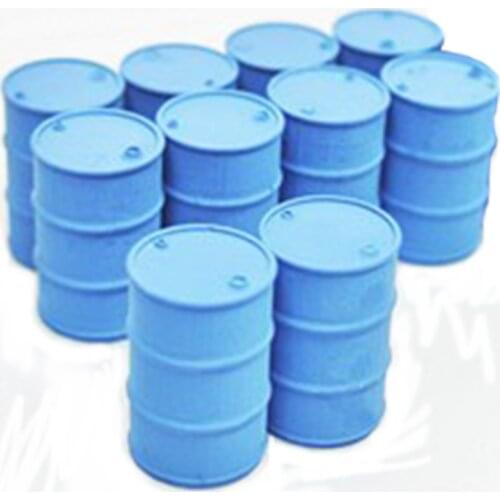 10Pcs/set 1:87 Scale Train Model Oil Tank Sand Table Simulation Oil Tank - Sapphire Blue