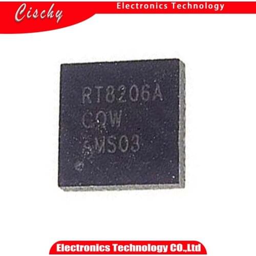 10pcs/lot RT8206AGQW RT8206A RT8206 QFN-32 Chipset In Stock
