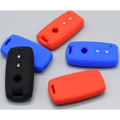 10 units Silicone Remote Car Key Fob Case Cover protect For Suzuki Grand Vitara SX4 Swift XL-7