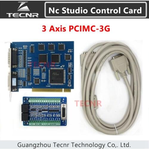 Nc studio 3G motion control card 3 axis control system PCIMC-3G for cnc router 5.4.88 5.4.96 TECNR