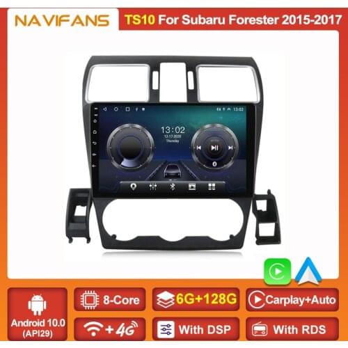 Android 11 DSP Car Stereo Radio Head Unit for Subaru Forester Impreza 2015 2016 2017 2018 GPS Navigation Multimedia DVD Player