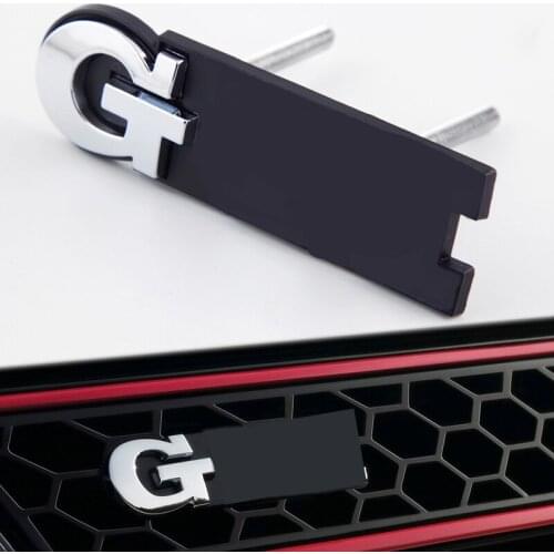 Car 3D Chrome Metal Sticker For Volkswagen VW GTI Logo Golf 2 3 4 5 6 7 8 MK3 MK4 MK5 MK6 MK7 Trunk Grill Emblem Badge Stickers