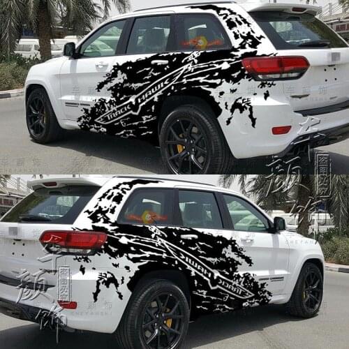 Car stickers FOR Jeep Renegade Compass Grand Cherokee body exterior decoration personalized custom off-road decals