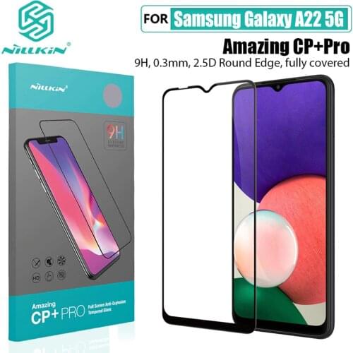 For Samsung Galaxy A22 4G /LTE Glass Film NILLKIN H/H+Pro CP+Pro 2.5D Tempered Glass For Samsung A22 5G Screen Protector