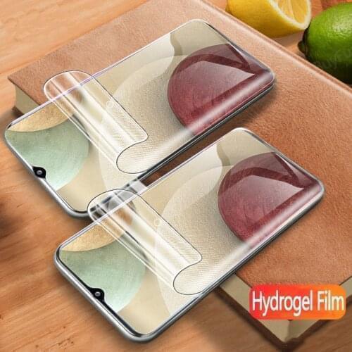 2PCS Hydrogel Film For Samsung Galaxy A12 Screen Protector For Samsung A22 A32 A42 A52 A72 5G A02 A02s Protective Film Not Glass