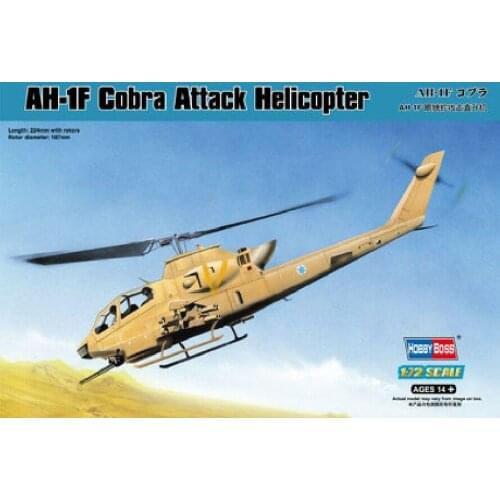 Hobbyboss 87224 1/72 Scale AH-1F Cobra Model Kit
