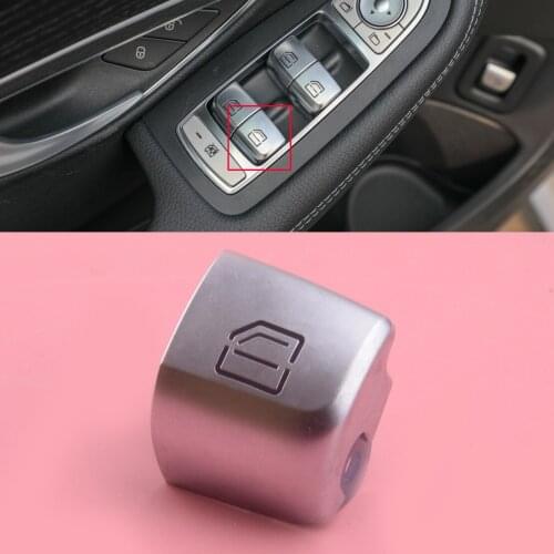 Rear Right Window Master Switch Repair Button Cover Cap Car Fit For Mercedes-Benz C Class W205 GLC W253 2015 2016 2017 2018-2020