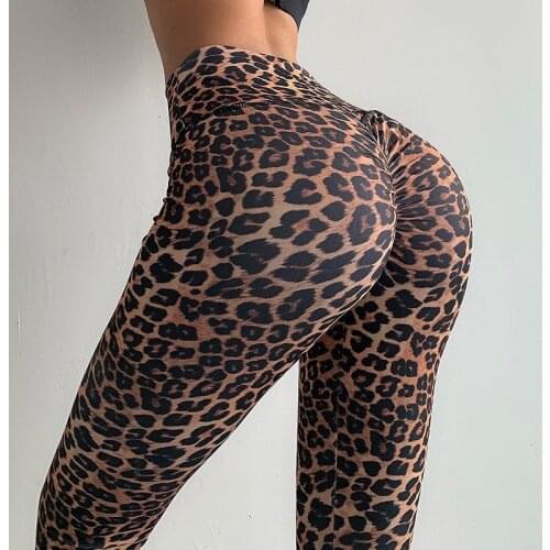 Yoga Leggin Ins sexy fitness pants women snake skin leopard print high waist Yoga Pants Workout Scrunch Booty Leggings