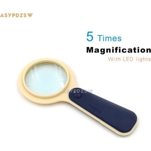LJ-009 5x MINI Electronic Magnifier DIY Use tools handheld Read with maintenance magnifier