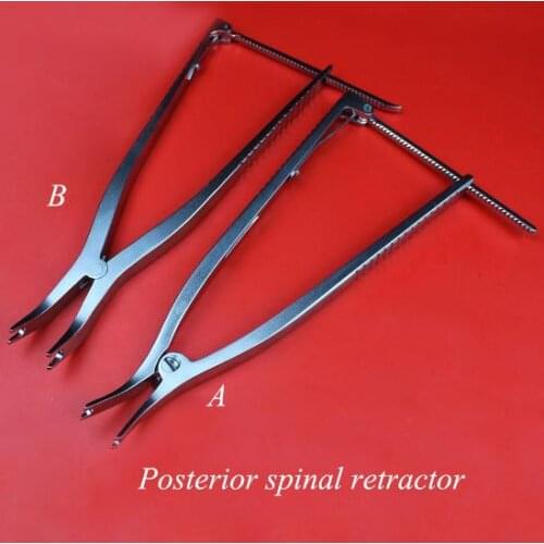 Medical orthopedic instrument spine 5.5 Pedicle screw rod system Lumbar posterior approach posterior retractor thin distractor