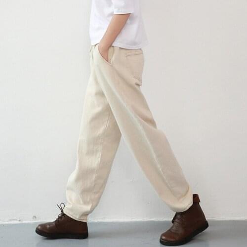 Fashion Jeans Women Denim Harem Pants 2021 Autumn Casual Full Length Elastic High Waist Jeans Female Loose Cowboy Pants